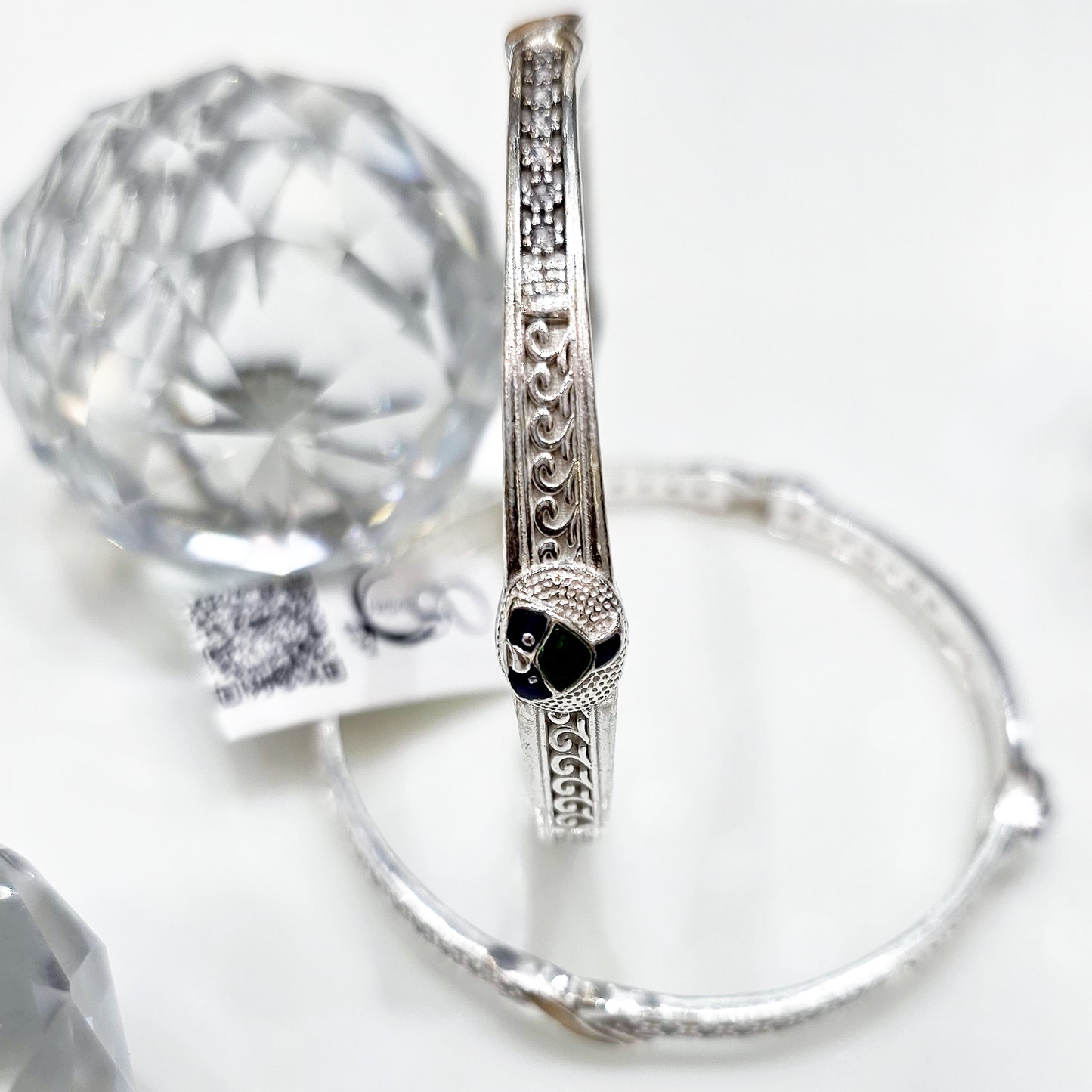 Kids silver Bangles